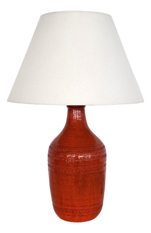 Large Vintage Ceramic Table Lamp by Aldo Londi for Bitossi, 1960s