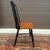 Vintage L. Hitchcock Rustic Country Farmhouse Stenciled Windsor Dining Chair in Black and Maple For Sale - Image 9 of 15