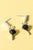 Silver and Spectrolite Earrings from Claës Giertta, 1961, Set of 2 For Sale - Image 6 of 6