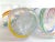 Vintage 1980s Post Modern Hand Blown Studio Art Glass Multicolor Abstract Swirl Glasses - Set of 6 For Sale - Image 12 of 13