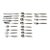 Reed and Barton Pisces Pattern Fish Motif Stainless Flatware Set 4 Table Settings - 21 Pieces For Sale