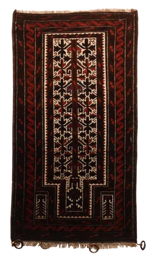 Antique Persian Baluch Rug- 2′2″ × 4′
