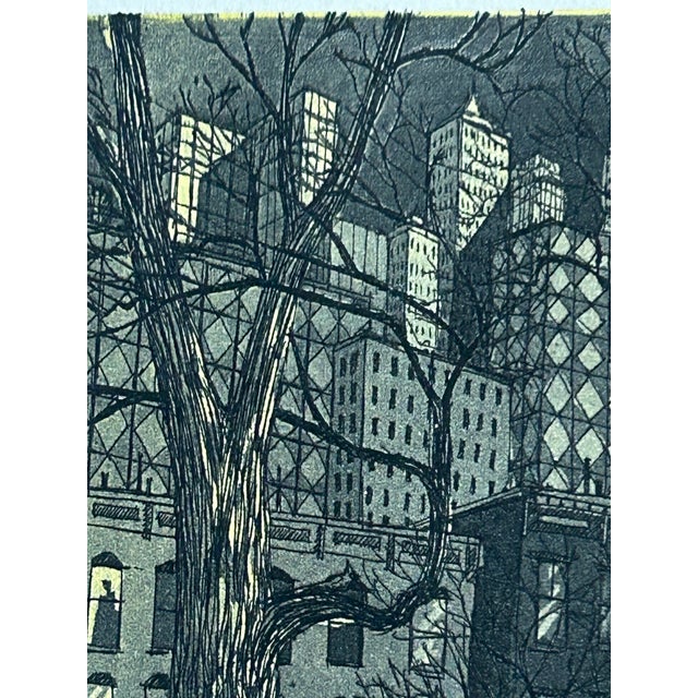 John Dorish “Still Life in the Park” Etching & Aquatint Print, 1994 For Sale - Image 10 of 13