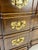 Vintage Chippendale Style Block-Front Solid Cherry Bachelor's Chest by Harden For Sale - Image 12 of 18
