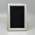 1970s Vintage Italian Photo Frame in Silver Plated with Glass, 1970s For Sale - Image 5 of 7