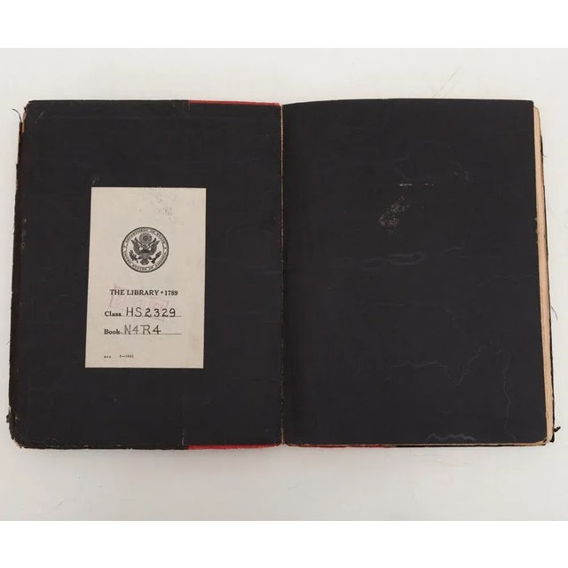 Fantastic directory book dated 1890 of The Republican Club of the City of New York, retrieved from the Department of State...