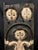 African Art Tribal Art Large Punu Door from Gabon AGES: 20th Century MATERIALS: Wood, Pigment COUNTRY: Gabon DIMENSIONS:...