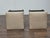 Wood Pair of English 19th Century Ebonized Bobbin Stools with Custom Linen Upholstery For Sale - Image 7 of 9