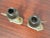 Pair of Vintage Brass Neoclassical Dolphin Candlesticks For Sale - Image 6 of 7