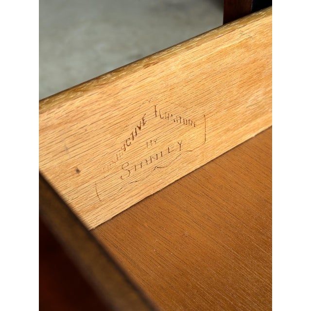 1960s Mid-Century Walnut Nine-Drawer Dresser by Stanley For Sale - Image 13 of 18