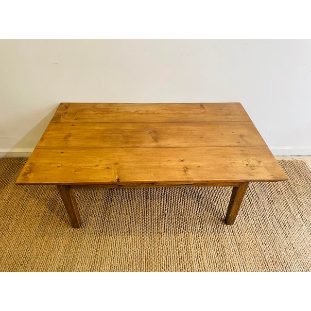 Vintage Coffee Table in Oak For Sale - Image 6 of 8