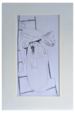 Pablo Picasso, Woman and Child III: Preparatory Sketch for Guernica, Lithograph