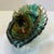 Glass Vintage MCM Murano Style Hand Blown Art Glass Conch Shell Sculpture For Sale - Image 7 of 7