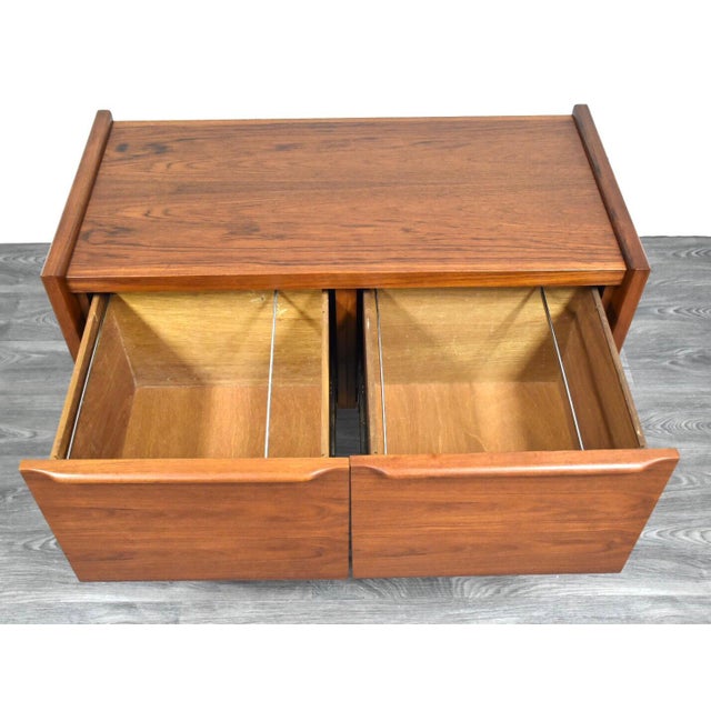 Danish Teak MCM Filing Chairish