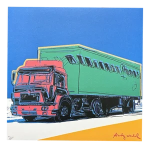 After Andy Warhol, Truck Blue, 1980s, Print