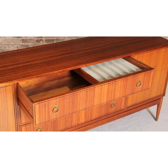 Brown Mid-Century Teak and Tola Sideboard by Greaves & Thomas for Heals, 1960s For Sale - Image 8 of 14
