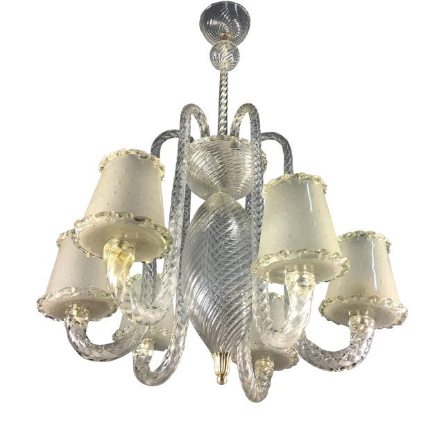 Vintage Chandelier in Murano, 1940s For Sale