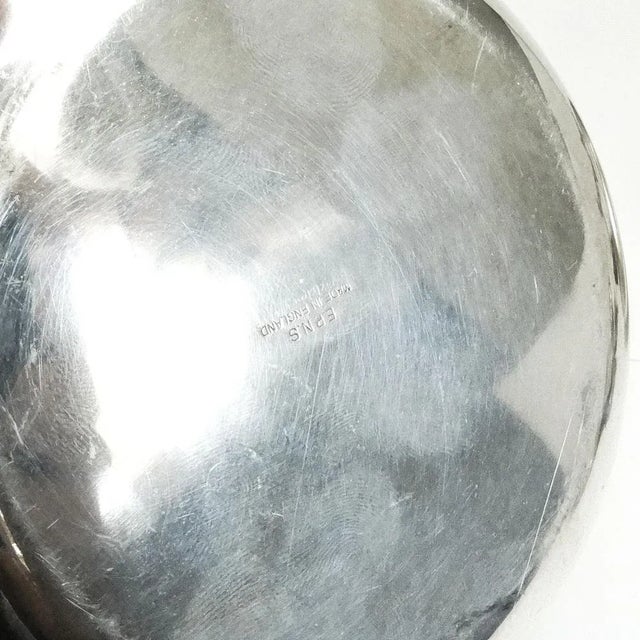 Silver Art Deco Butter Bowl, United Kingdom, 1930s For Sale - Image 8 of 9