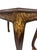 1990s Wooden Desk With Gold Accents For Sale - Image 4 of 6