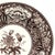 Ceramic Spode Archive Collection Umber Floral Luncheon Plates - Set of 8 For Sale - Image 7 of 11