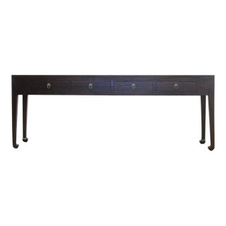 101" Inch Long 4 Drawers Ming Console Table For Sale