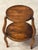1980s Petite Walnut Two Tier Occasional Table For Sale - Image 5 of 5