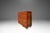 Wood Restored Mid-Century Modern Space Saver Minimalist Hide Away Dropleaf Table W/ 4 Hidden Folding Chairs, Romania, C. 1960's For Sale - Image 7 of 18