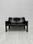 Black Vintage Italian CAB 414 2-Seater Sofa in in Black Leather by Mario Bellini for Cassina, 1980s For Sale - Image 8 of 10