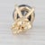 2020s New 2.25ctw Black Diamond Stud Earrings 14k Yellow Gold Round Solitaires - 2 Pieces For Sale - Image 5 of 6