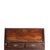 Queen Mary Writing Desk in Mahogany, 19th Century For Sale - Image 4 of 6
