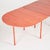 Early 19th Century Coral Red Folding Table, 1800 For Sale - Image 5 of 6