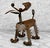 Vintage Steampunk Salvaged Metal Art Dog Sculpture - 13" For Sale - Image 4 of 10