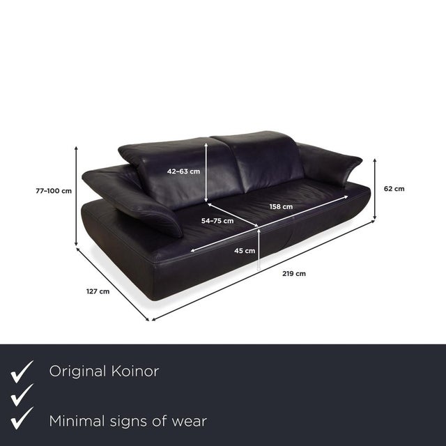 Koinor Avanti: Boldness with Color, Love of Comfort. This sofa is not for the faint of heart – it makes a confident...