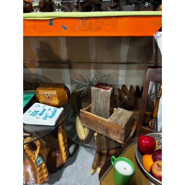 South Carolina Antique Wooden Box For Sale - Image 9 of 11