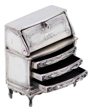 Silver Desk in a Model Shape