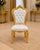 Late20C Italian Baroque Gold Beech Dining Chairs-Set of 4 Pc For Sale - Image 9 of 10