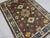 Brown and Teal Kazak Rug With Star Medallion, 5'8" X 7'9" For Sale - Image 4 of 15