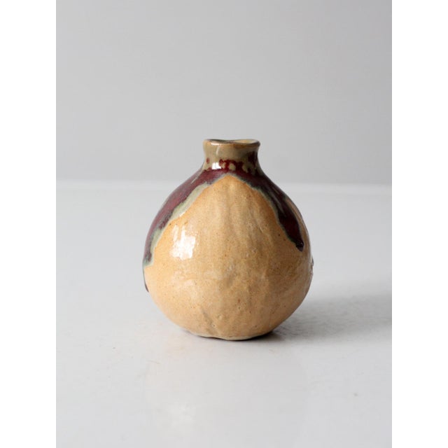 Vintage Studio Pottery Bud Vase For Sale - Image 9 of 10