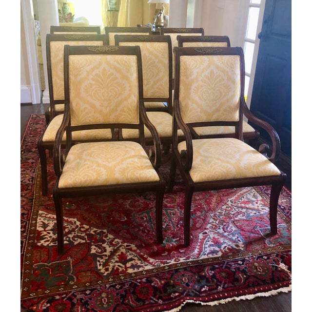 Henredon Natchez Collection Dining Chairs Set of 8 Chairish