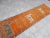 Turkish 1960s Vintage Turkish Orange Runner Rug For Sale - Image 3 of 9