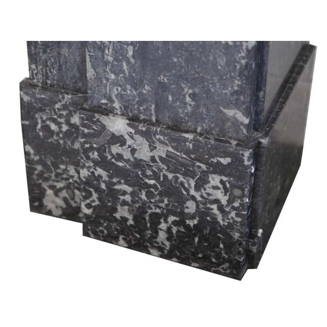 19th Century Louis Philippe Style St. Anne's Marble Fireplace Mantel For Sale - Image 5 of 8