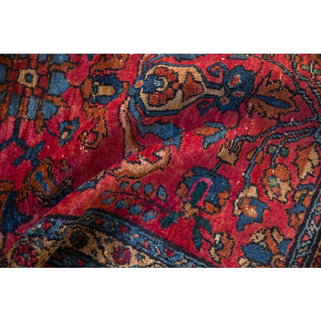 Old New House Vintage Lilihan Rug For Sale - Image 4 of 9