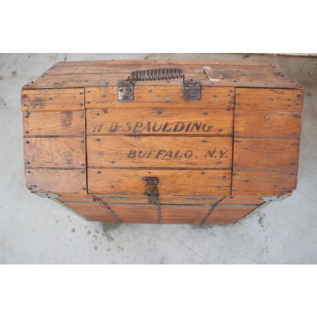Early 1900's Wooden Dog Carrier by Absalom Backus, Jr & Sons For Sale - Image 4 of 13