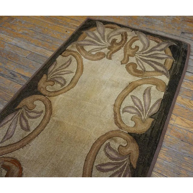 Antique American Hooked Rug For Sale In New York - Image 6 of 9