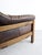 Mid-Century Modern Set of Brutalist Leather Sofa & Lounge Chair by Hain & Thome, 1970s For Sale - Image 3 of 14