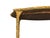 Fantastic Vintage MCM Maison Bagues French Bronze Gilded Coffee Table Made in France in 1950s-1970s For Sale - Image 4 of 7