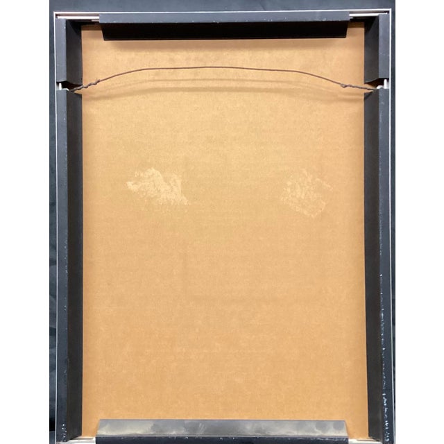 Cream Signed Salvador Dali Surrealist Wood Cut Print For Sale - Image 8 of 8