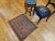 Vintage Persian Qum Area Rug, Handwoven Wool, Allover Geometric Design For Sale In Chicago - Image 6 of 7