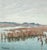 Théodore Lemonnier 1815-1888 Signed French Oil - River Marshes - Organic Modern For Sale - Image 4 of 17