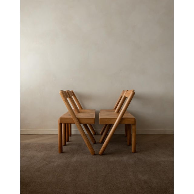 Vintage Italian Iva Dining Chairs by Roberto Pamio & Renato Toso for Stilwood, 1972, Set of 4 For Sale - Image 6 of 18